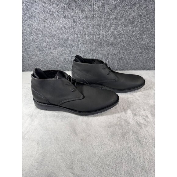 Kenneth mens size 10 boots carlino chukka black leather - Picture 9 of 16